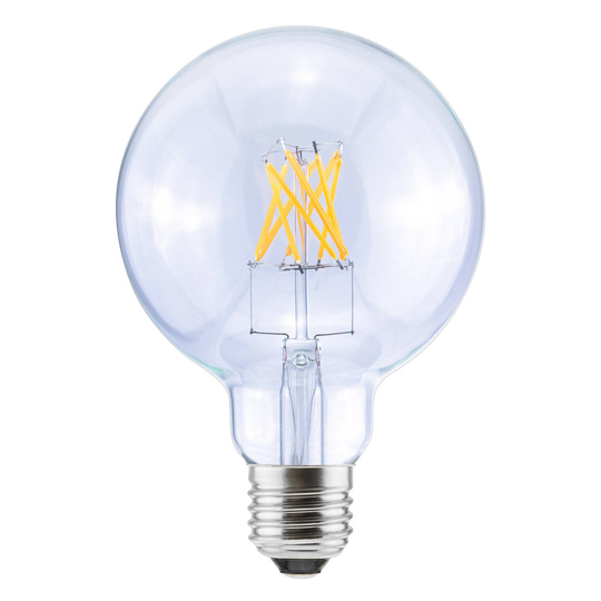 SEGULA LED-Globe G95 E27 6,5W 2700K himmen. kirkas