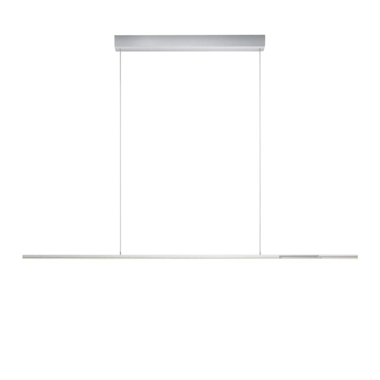 BANKAMP Lightline V2 -LED-riippuvalo, mattanikkeli