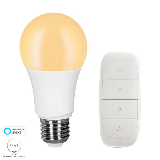 Müller Licht tint dimming-LED-lamppu E27 9W+Dimmer