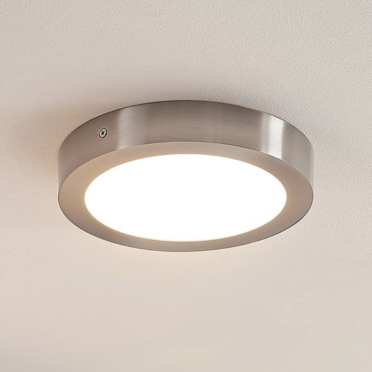 ELC Merina LED-kattovalaisin nikkeli, 21,5 cm