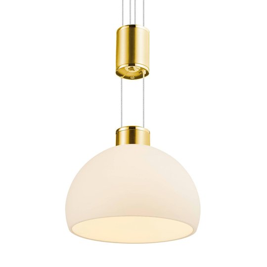 BANKAMP Meisterwerke -riippuvalo 3-lamp. messinki