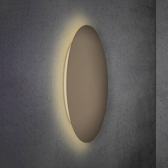 Escale Blade -LED-seinävalaisin pronssi Ø 79 cm