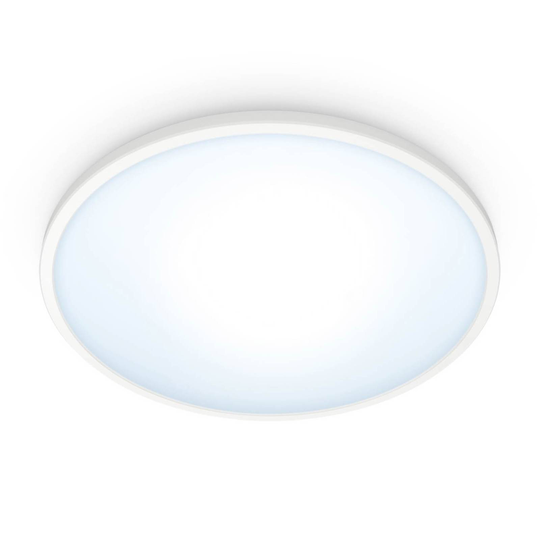 WiZ Super Slim -LED-kattovalaisin, 14 W, valkoinen