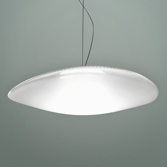 Fabbian Loop -LED-riippuvalo lasia, 3 000 K