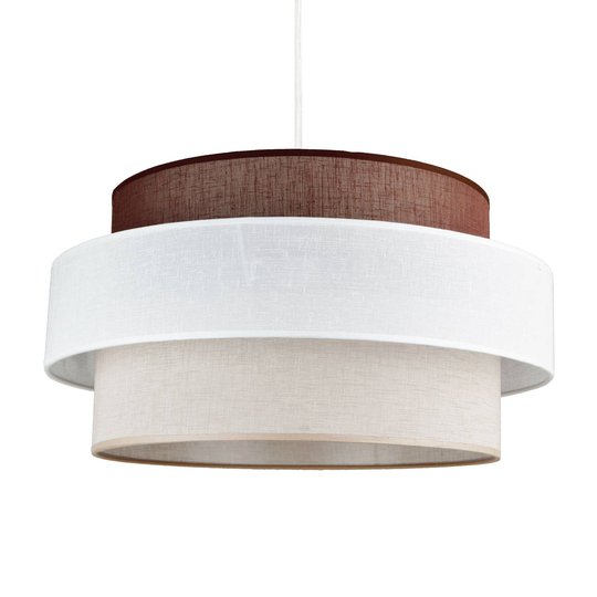 Riippuvalaisin Space, valkoinen/beige/ruskea
