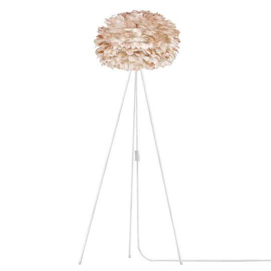 UMAGE Eos medium -lattiavalo tripod vaaleanruskea