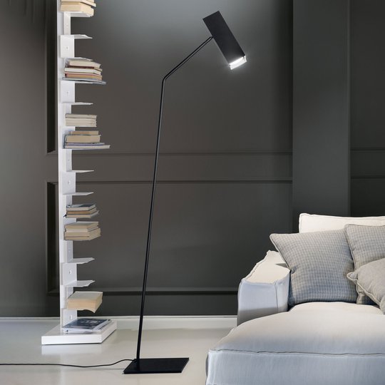 Modo Luce Dejavú lattiavalaisin, musta