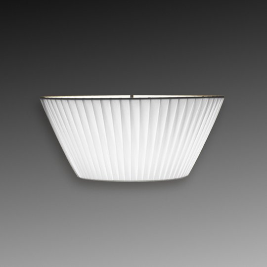 Viehättävä Emma-seinävalaisin, 30 cm valkoinen