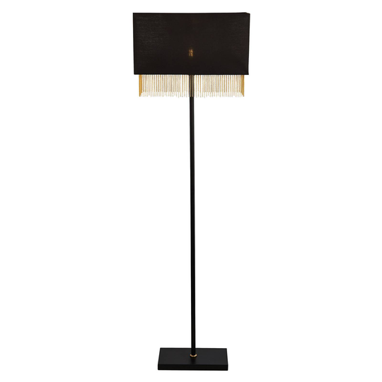 Lattiavalo Fringe tekstiilivarjostimella