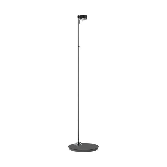 Puk Mini Floor Mini Single LED matta/kirkas musta