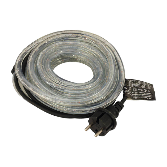 EUROLITE Rubberlight RL1 -valokaapeli kirkas 5 m