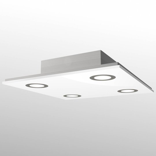 Neliömäinen Pano-LED-kattovalaisin, valkoinen