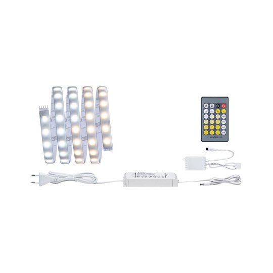 Peruspaketti MaxLED LED-nauha 150 cm valk. sääd.