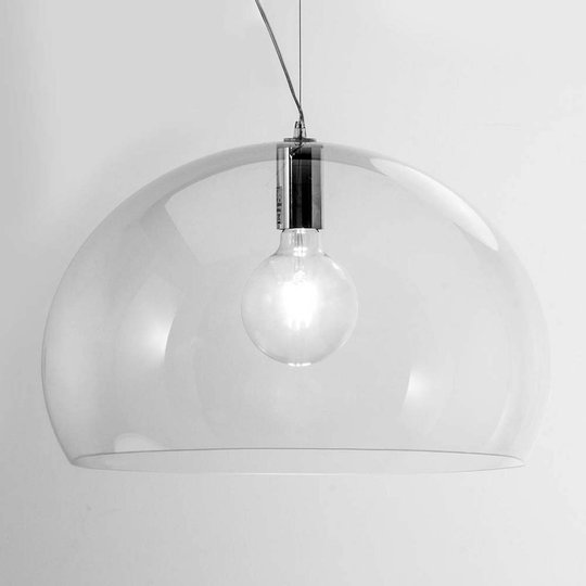 Big FL/Y – design-riippuvalo, LED, läpinäkyvä