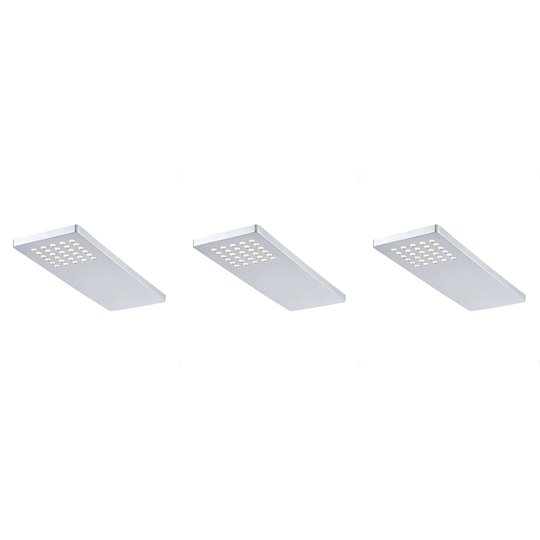 Paulmann Pattern LED-kaapinalusvalaisin 3 kpl