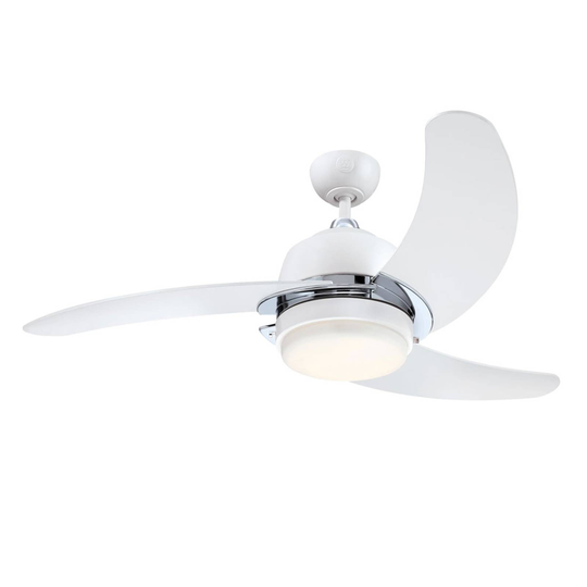 Westinghouse Simone -tuuletin, LED-valo, valkoinen