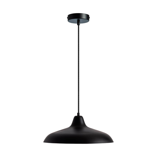 Dyberg Larsen Futura-riippuvalo musta/valko Ø40cm