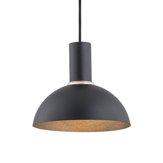 Riippuvalo Selma, 1-lamppuinen, musta Ø 22 cm