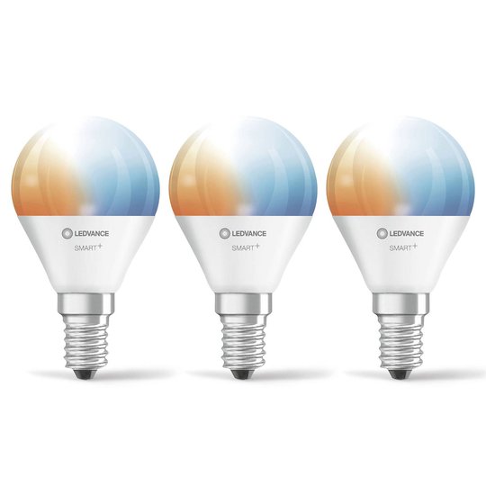 LEDVANCE SMART+ WiFi E14 5W pisara CCT 3 kpl