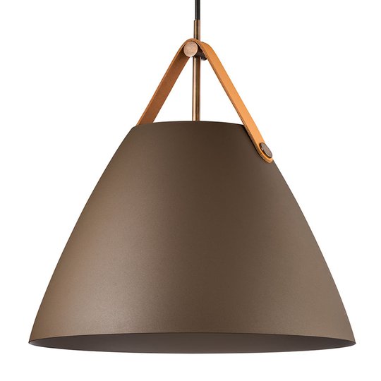Strap-riippuvalo, metallivarjostin, beige, 36 cm
