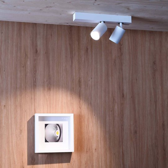 LED-kattokohdevalo Klara, 2-lamppuinen