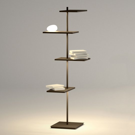 Monikäyttöinen LED-lattiavalaisin Suite 133 cm