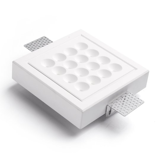 LED-kattouppovalaisin Ade T284 - 13 cm x 13 cm