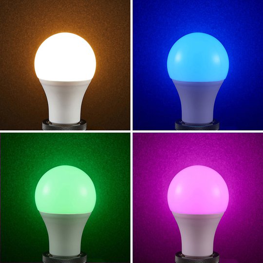 Lindby Smart LED-lamppu wifi E27 10 W 2 700 K RGB