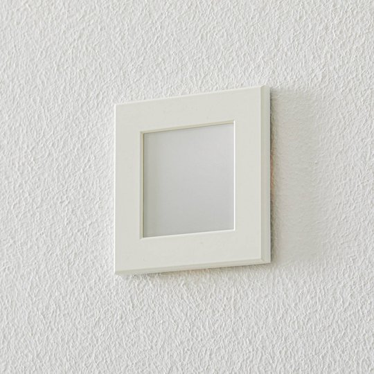 BEGA Accenta seinä kulmikas kehys valkoinen 315lm