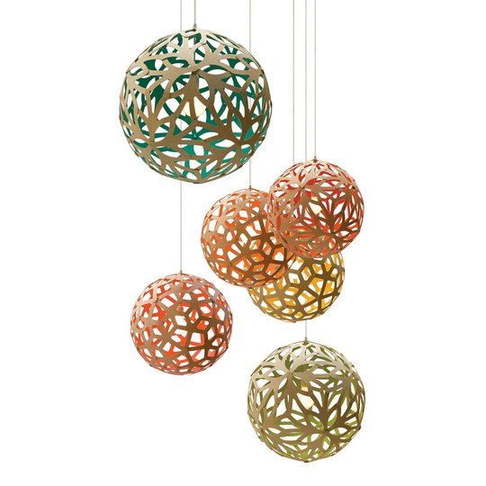 david trubridge Coral -riippuvalo Ø 40cm bambu