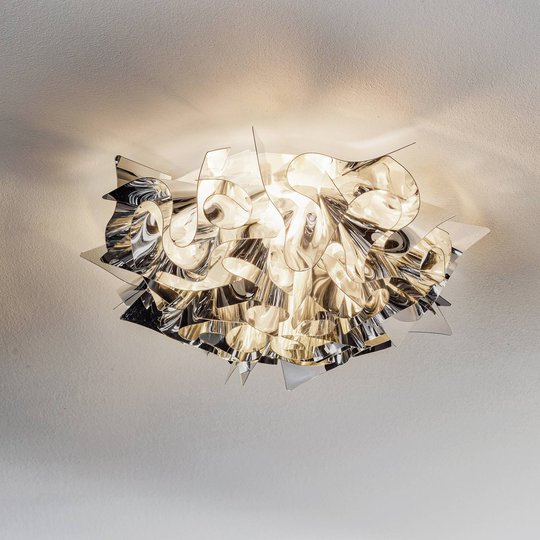 Slamp Veli Mini -design-kattovalo Ø 32 cm hopea