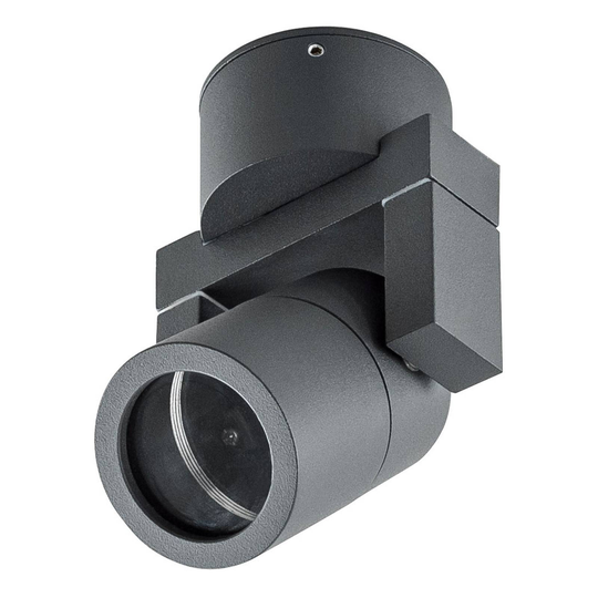 EVN 635015 -kattokohdevalo IP54 pyöreä antrasiitti