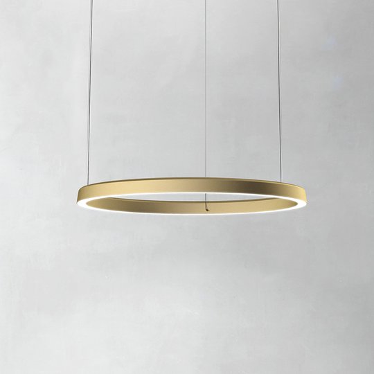Luceplan Compendium Circle 72 cm, messinki