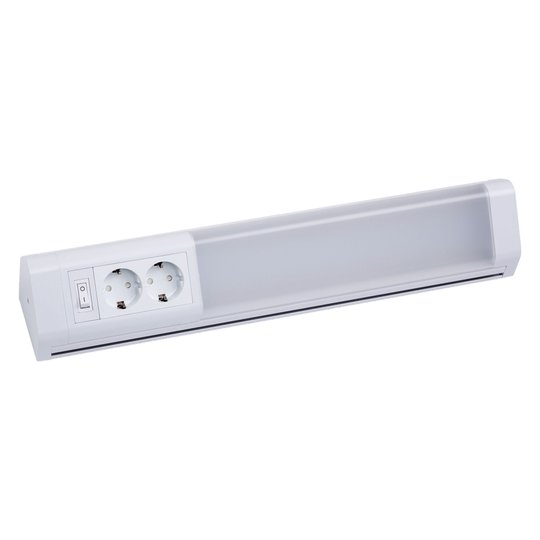 LED-kalustevalaisin Melo plug dico, valkoinen