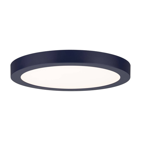 Paulmann-LED-paneeli Abia, pyöreä Ø 30 cm, sininen