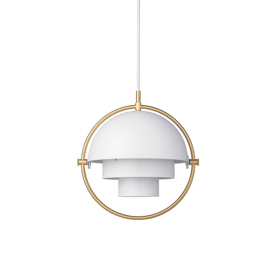 GUBI Multi-Lite -riippuvalo 25,5 cm messinki/valk