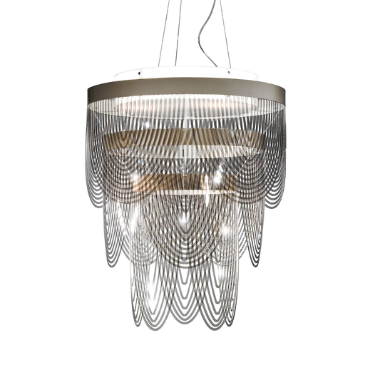 Slamp Ceremony S -riippuvalo, Ø 55 cm, savu