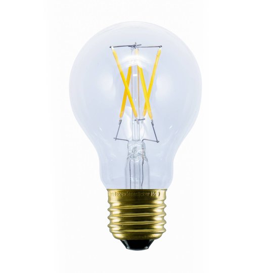 SEGULA -LED-lamppu E27 2,2W 2200K muovia