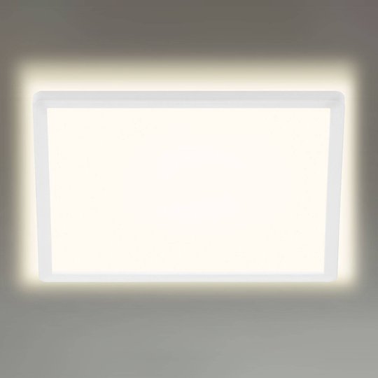 LED-kattovalaisin 7156/7158, kulmikas 29,3x29,3cm