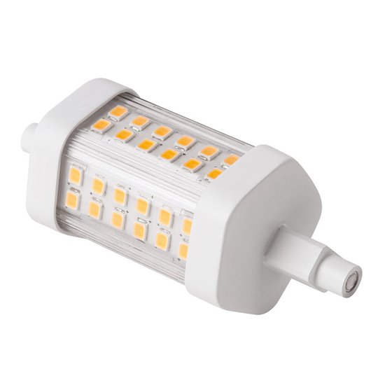 LED-putkilamppu R7s 78 mm 8 W lämmin valkoinen