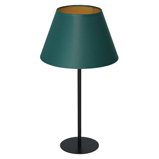 Soho-pöytälamppu kartio, k. 56cm vihreä/kulta