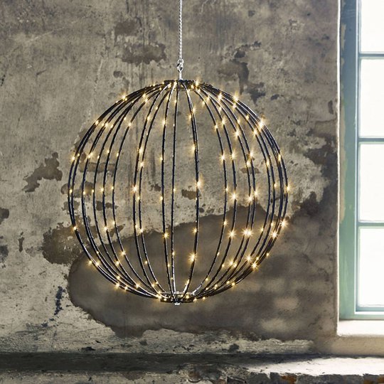 Mounty Outdoor -LED-riippuvalaisin, Ø 50 cm
