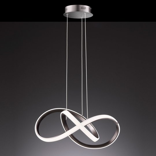 LED-riippuvalaisin Indigo, antrasiitti
