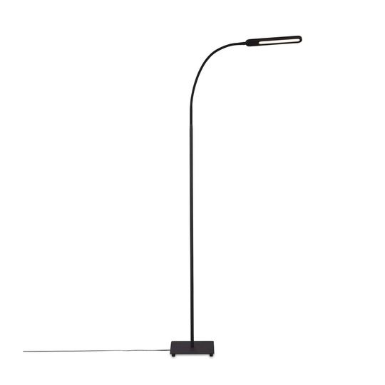 Servo-LED-lattiavalo, himmennettävä, CCT, musta
