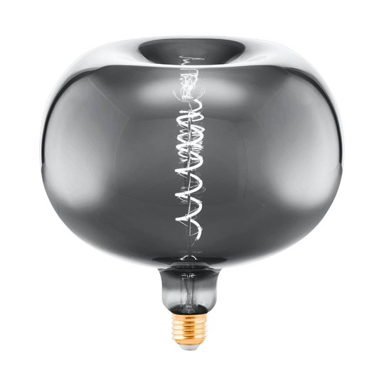 LED-lamppu E27 4W Big Size omenanmuotoinen, kromi
