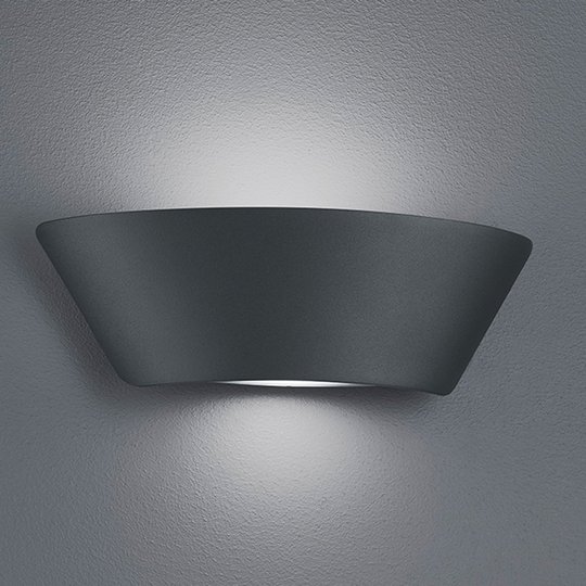 LED-ulkoseinälamppu Sacramento, antrasiitti