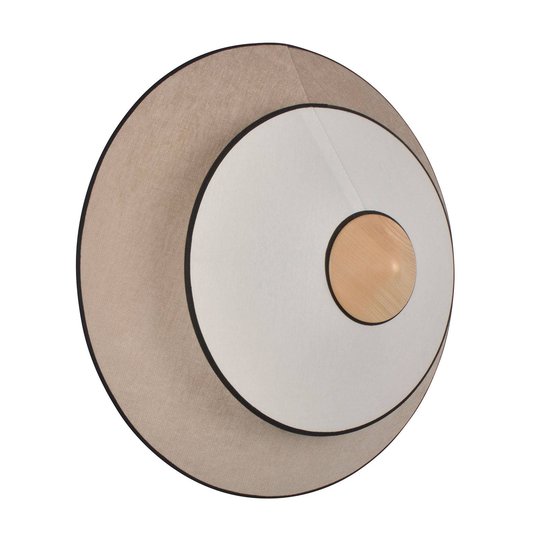 Forestier Cymbal S -LED-seinävalaisin, natur