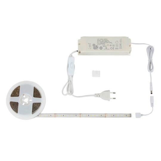 Perusvalkoista valoa antava LED-nauha Rio, 3 m