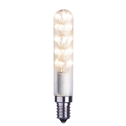 E14 1,5W LED-putkilamppu kirkas, lämmin valkoinen
