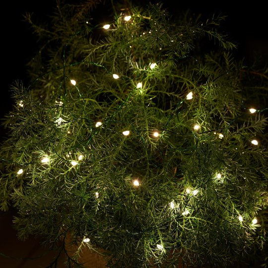 LED-valoketju Knirke ulkokäyttöön, 40-lamppuinen